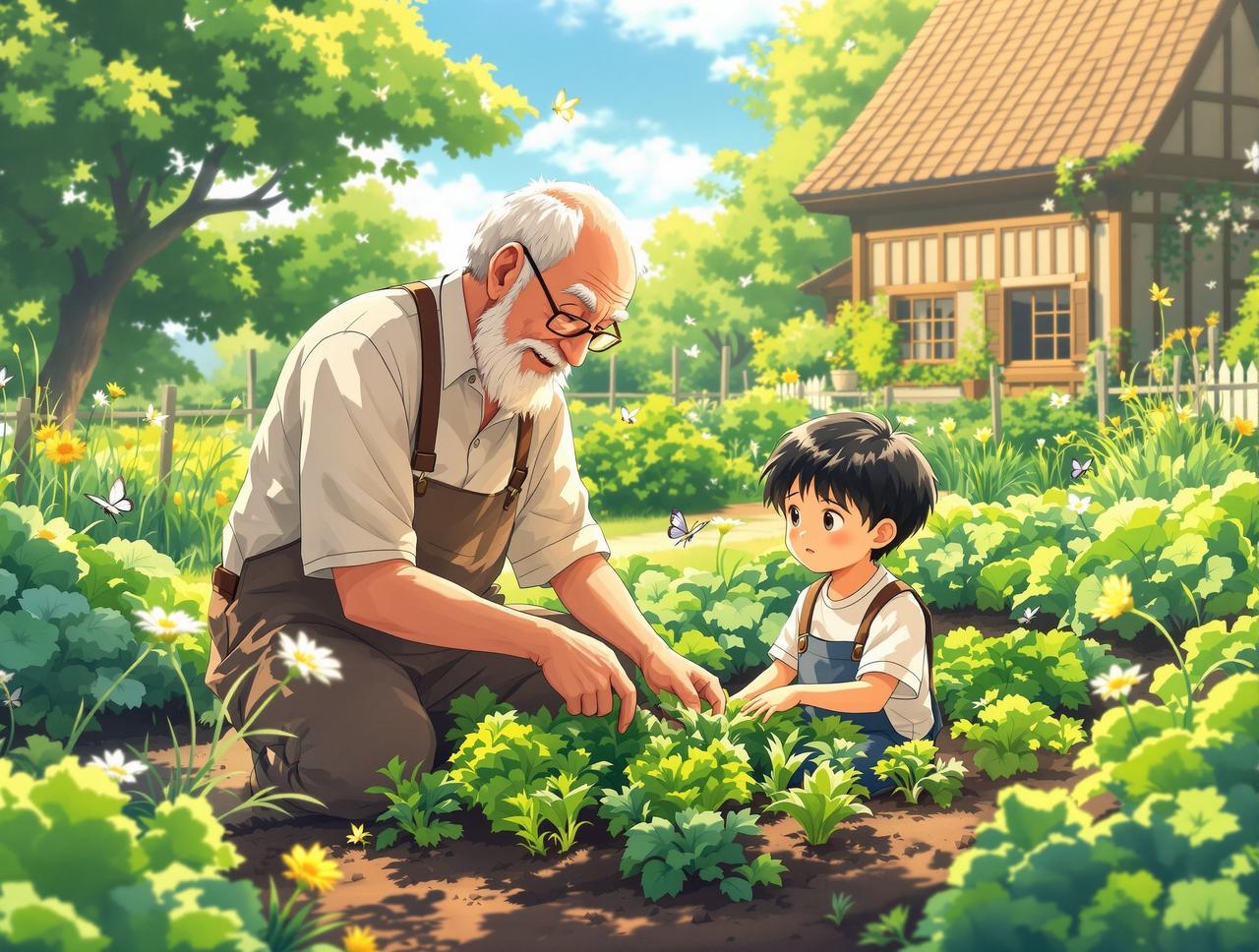 红果免费短剧电脑版官网《爷爷的小菜园》- 年代记忆题材动漫短剧